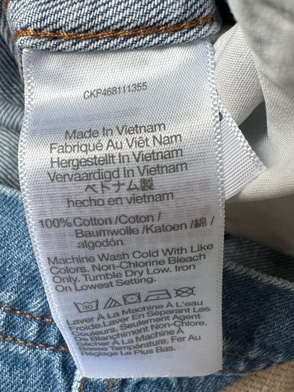 Madewell Blue Denim Short-Sleeve Shirt Dress Size 10 - Picture 4 of 4